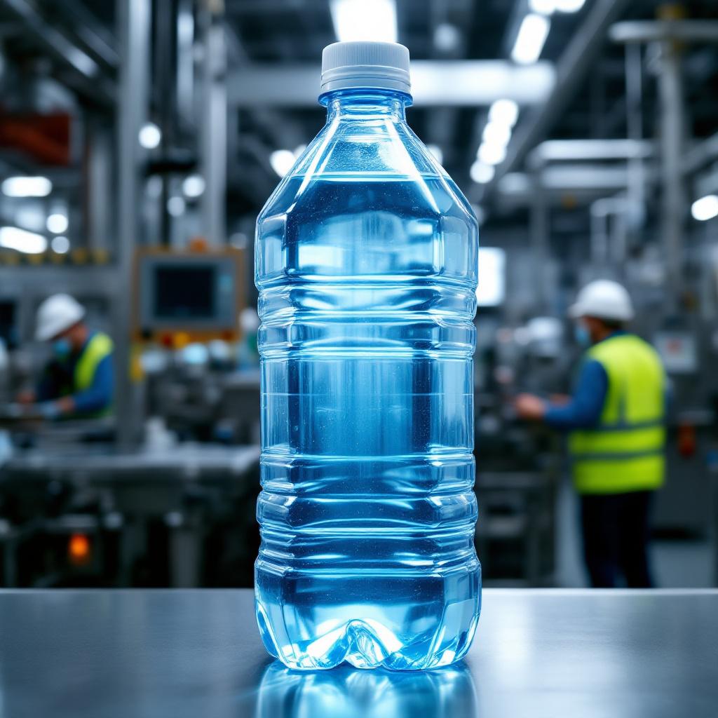 Botella Pet Cuadrada Lisa