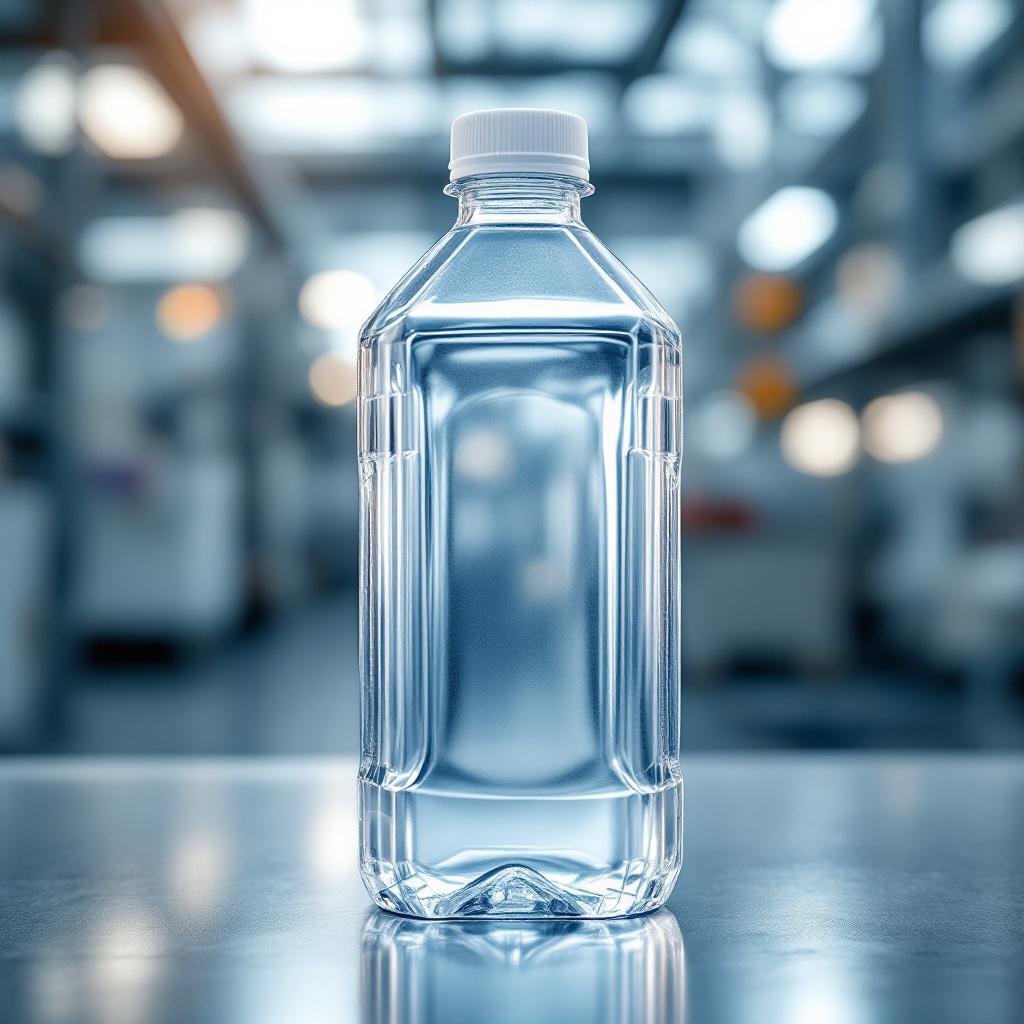 Botella Pet Cuadrada Lisa