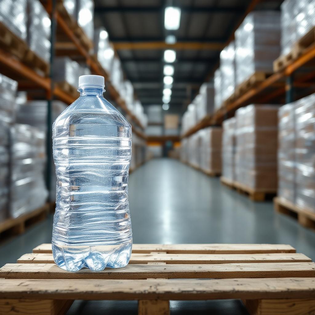 Botella Pet Cuadrada Lisa