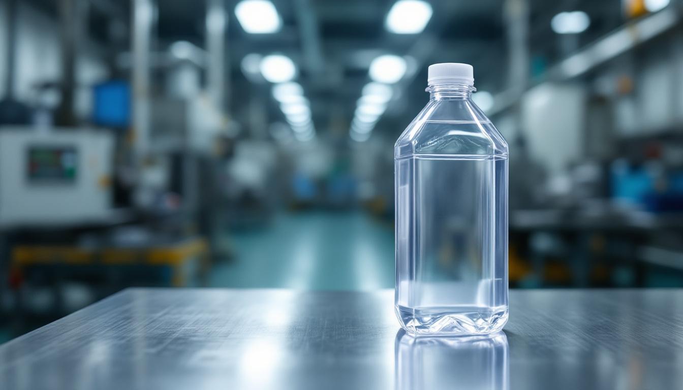 Botella Pet Cuadrada Lisa